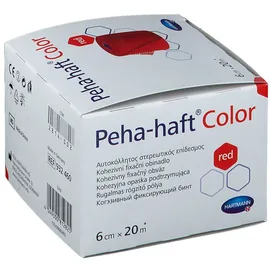 Hartmann Fixierbinde 6 x 20 cm rot