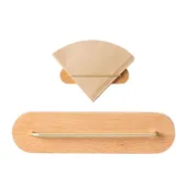 DAWCBVJQ Haltevorrichtung Für Kaffeefilter | Wand Papier Spender Ständer,Wandmontierter Kaffeefilter Organizer Halter - Für Bar Geschäfte Küchen Bäckereien Dessert Geschäfte Wohnheim Zuhause
