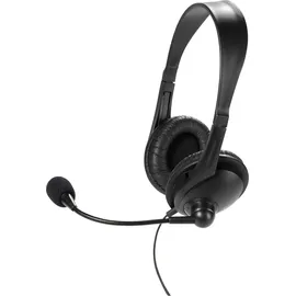 Vivanco Stereo Headset On Ear Schwarz