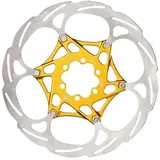 Formula 2-pieces 6b Bremsscheibe - Silver / Gold - 160 mm