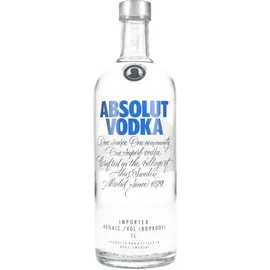 Absolut Vodka 40% vol 1 l