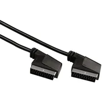 Hama 3.00m Scart, 3 m, SCART (21-pin), Schwarz