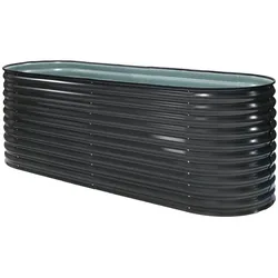Westmann Hochbeet Oval 240 – 240 x 80 x 82 cm