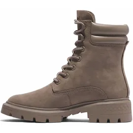 Timberland Winterstiefel TIMBERLAND "CORTINA VALLEY MID LACE UP WATERPROOF BOOT", Damen, Gr. 38, beige, Leder, Schuhe Winterstiefel, Winterschuhe, Winterboots, Schnürboots, Schnürstiefel, wasserdicht