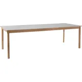 &Tradition Patch HW2 Ausziehtisch, 240 x 100 cm, eiche geölt / fenix nano laminat beige arizona 0748