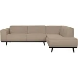 Woood Ecksofa Statement, frei im Raum stellbar, H 77 cm x B 274 cm braun