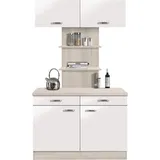 OPTIFIT Buffet Faro 120 x 60 x 206,6 cm Weiß