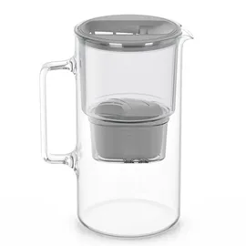 Wessper Wasserfilter Kanne Grau 3 L