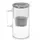 Wessper Wasserfilter Kanne Grau 3 L