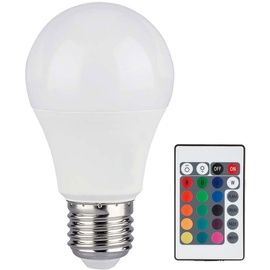 GLOBO Stehleuchte mit Leselampe Stehlampe Schlafzimmer Wohnzimmerlampe stehend Lesespot, Fernbedienung dimmbar, RGB LED 1x 8,5W 1x 4,8W, H 170 cm