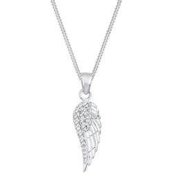 Elli Halskette Flügel Kristalle Elegant 925 Silber Damen 