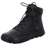 THINK! Damen COMODA chromfrei gegerbte Schurwolle Schneestiefel, 0000 SCHWARZ, 41.5 EU - 41.5 EU