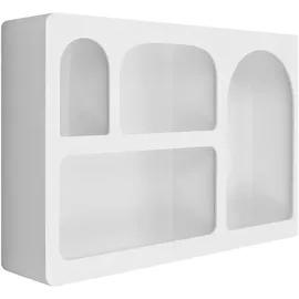 House Nordic Wandregal Bryne 60 x 13 x 40 cm Weiß