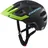 51-56 cm Kinder black/lime matt