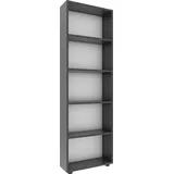 VCM Holz Aufbewahrung Stand Regal Bücherregal Deko Bücher Standregal Bulas 5 Fächer