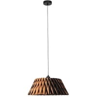 Steinhauer Wohnzimmerlampe Hängeleuchte Deckenlampe Pendellampe Schwarz Metall Glas h