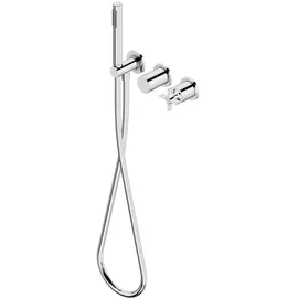 Ritmonio Diametro35 Cross Einhebelmischer mit Brausegarnitur Chrom PR53GG101CRL