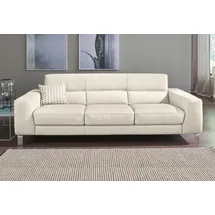 Calia Italia 3-Sitzer Leder Beige