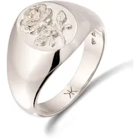 KUZZOI Ring Rose Silber 64