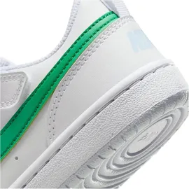 Nike Court Borough Recraft Sneaker Jungen 109 - white/stadium green/football grey 28
