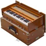 Kirtan Yoga World.com Harmonium Bina n.23 B Deluxe, 3.25 Oktaven, Tragbar, Professionelle Qualität, Autorisierter Händler