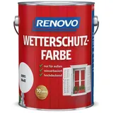 RENOVO Wetterschutzfarbe weiss RAL 0095