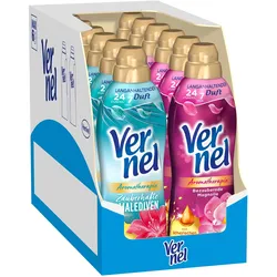Vernel Weichspüler 814 ml, verschiedene Sorten, 12er Pack