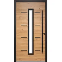 Splendoor Haustür ThermoSpace Milano Prime Woodeffect 100 cm x 210 cm AnschlagRe