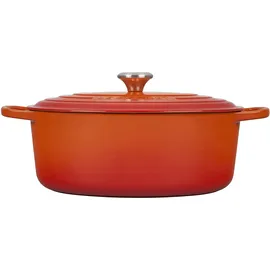 Le Creuset Signature Bräter 33 cm oval ofenrot