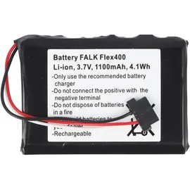 AccuCell Akku passend für Falk Flex 400 Akku BP-400H-11/1200MX