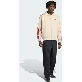 adidas Firebird Originals Jacke - Crystal Linen / Better Scarlet - M