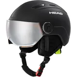 Head Unisex Youth MOJO/Maja Visor Skihelmet Skihelm, schwarz, XXS