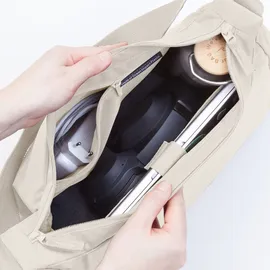 GOT BAG SQUARE BAG LARGE MONOCHROME soft shell