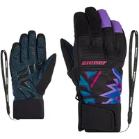 Ziener Erwachsene Ski-Handschuhe/Wintersport Wasserdicht Atmungsaktiv GARIM AS, purple, 10,5