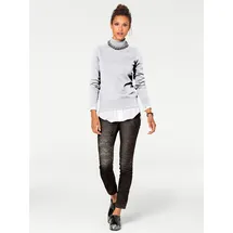 Heine Rollkragenpullover Weiß 44