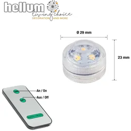 Hellum LED-Teelichter 2,9 cm 6 St.