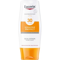 Eucerin, Sonnencreme, Sensitive Protect Sun Lotion Extra Light LSF 30, 150 ml Lotion