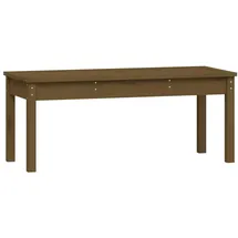 vidaXL Gartenbank 109 x 44 x 45 cm Honigbraun