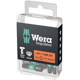 Wera 867/1 IMP DC Impaktor Torx Bit T30x25mm, 1er-Pack (05057626001)