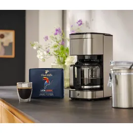 Tchibo Let‘s Brew Elegant Filterkaffeemaschine schwarz/silber