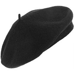 Baskenmütze, schwarz