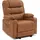 MCombo Relaxsessel 7033 Kunstleder 88 x 110 x 83 cm Braun elektrisch mit Liegefunktion