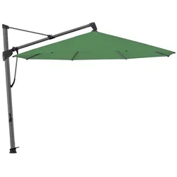 Glatz Ampelschirm Sombrano S+ ø 350 cm Polyacryl Grün Dunkelgrün