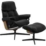 Stressless Ruby M | Cross Untergestell Batick Schwarz Matt Schwarz Eichefarben