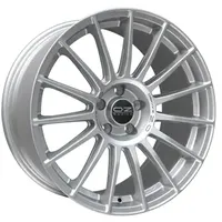 OZ Superturismo LM 7,5 x 18 5 x 100 ET48 Schwarz/Silber