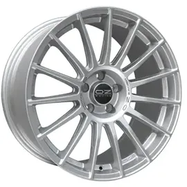 OZ Superturismo LM 7,5 x 18 5 x 100 ET48 Schwarz/Silber