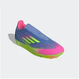 Adidas F50 League Laceless FG/MG Blue Fusion / Lucid Lemon / Lucid Pink 43 1/3