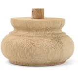 Holzando Holzfüße für Möbel aus Eiche ø130 - naturbelassenes Holz - ideal für Restauration & Reparatur - Möbelfüße Holz in Verschiedene Größen & Materialien erhältlich