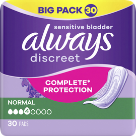 Always Always, Discreet Inkontinenz Normal Big Pack