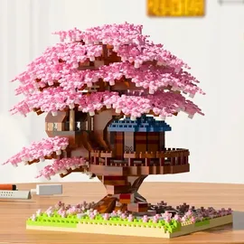 skibi store Konstruktionsbausteine Sakura Kirschblüten-Bausteinset 2151-tlg.